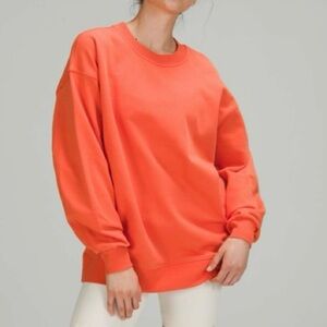 Lululemon Perfectly Oversized Crew Warm Coral 4
